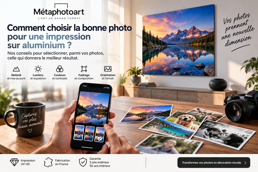 Comment choisir la bonne photo pour une impression sur aluminium Dibond