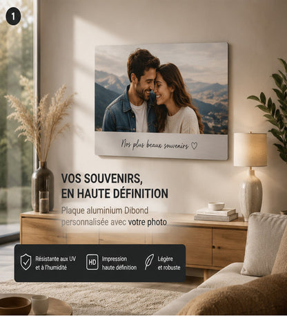 Impression photo sur aluminium personnalisée haute définition